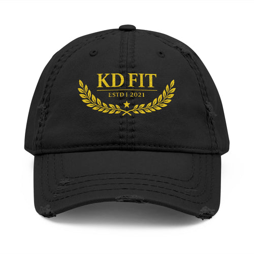 Embroidered 'KD FIT'  – Vintage Athletic Baseball Cap