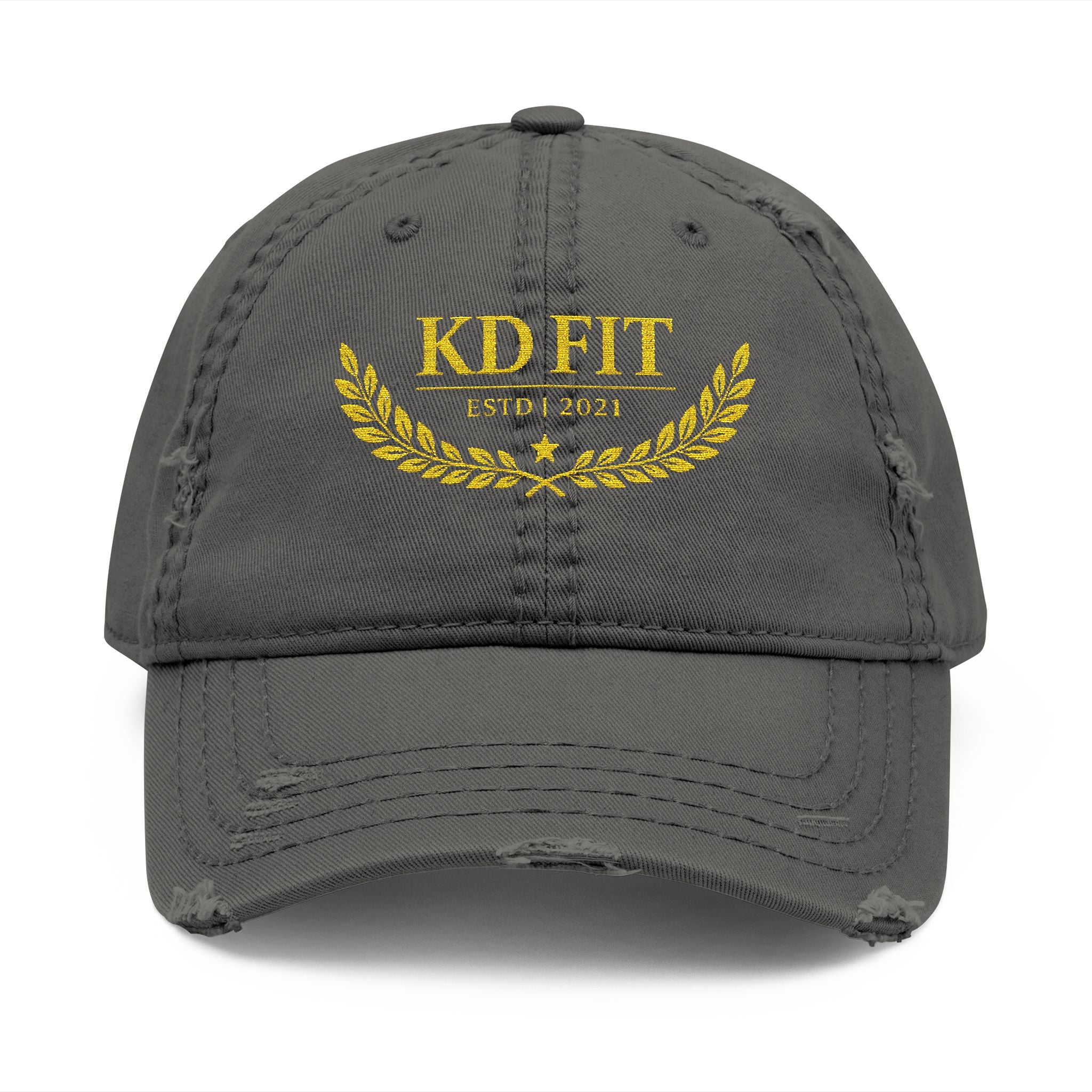 Embroidered 'KD FIT'  – Vintage Athletic Baseball Cap