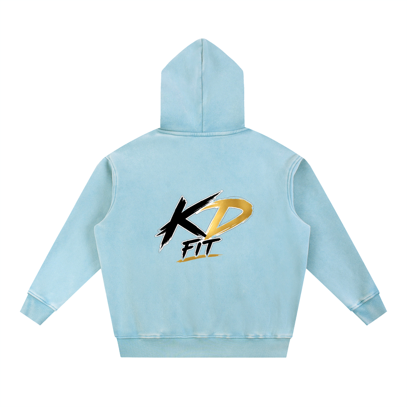 Snow Wash Fleece Oversize Hoodie
