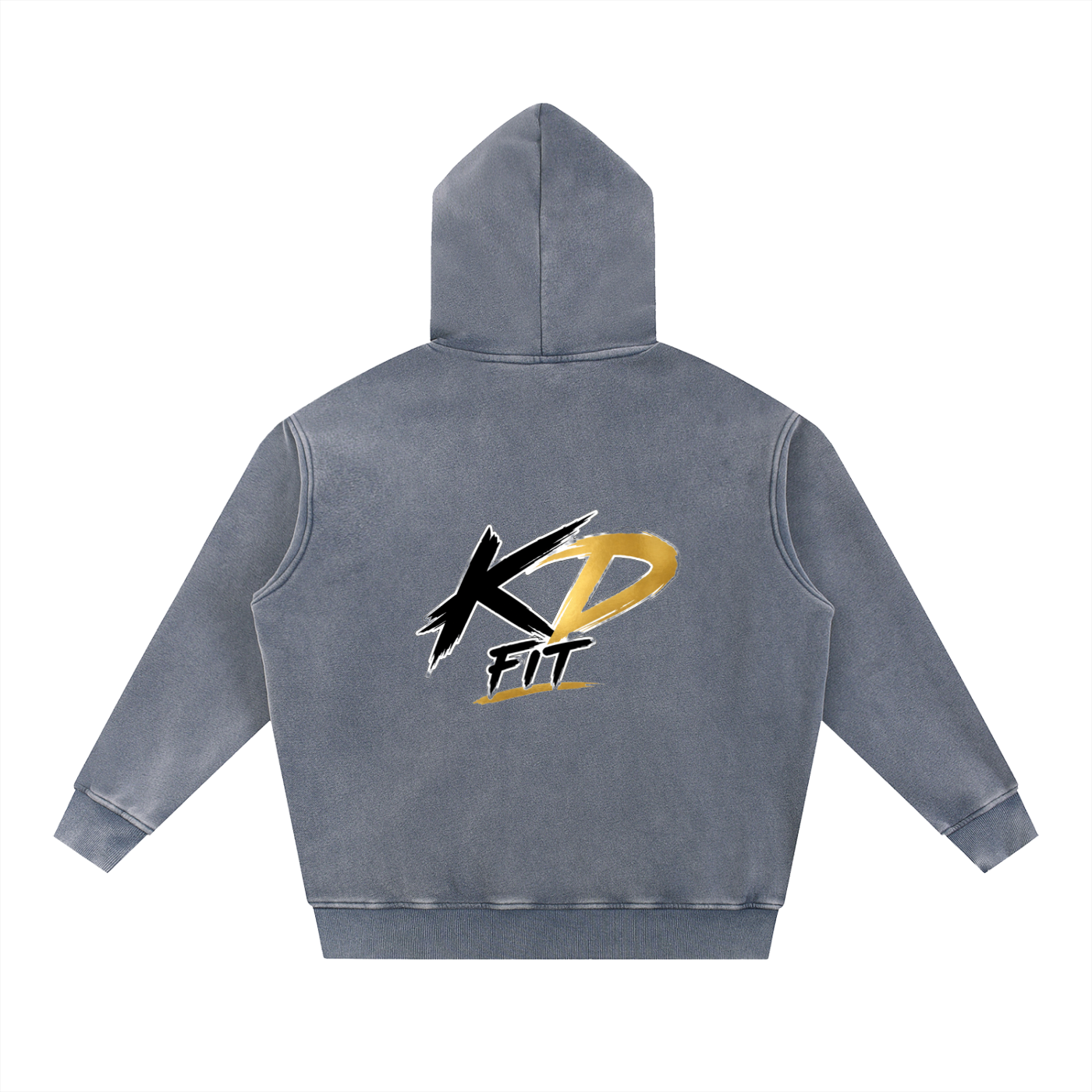 Snow Wash Fleece Oversize Hoodie